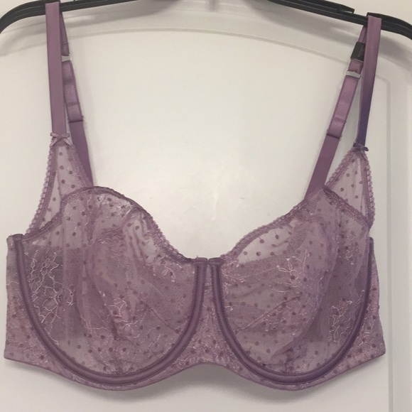 VS Unlined Balconet Bra & High Waist Thong 38DD/L - Picture 8 of 8